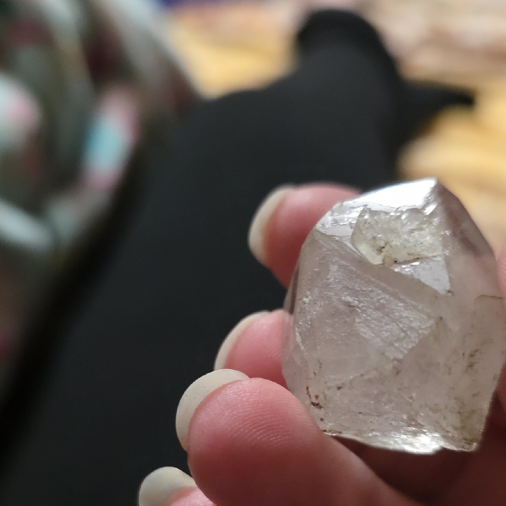 Clear Quartz Crystal Point - Picture 2 of 5